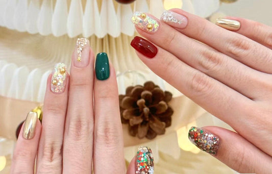 Step into the Season with Style: The Ultimate Christmas Press-On Nail Collection