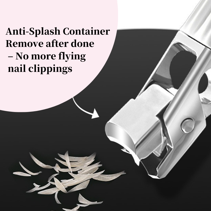 Anti-splash Nail Clippers For Hands