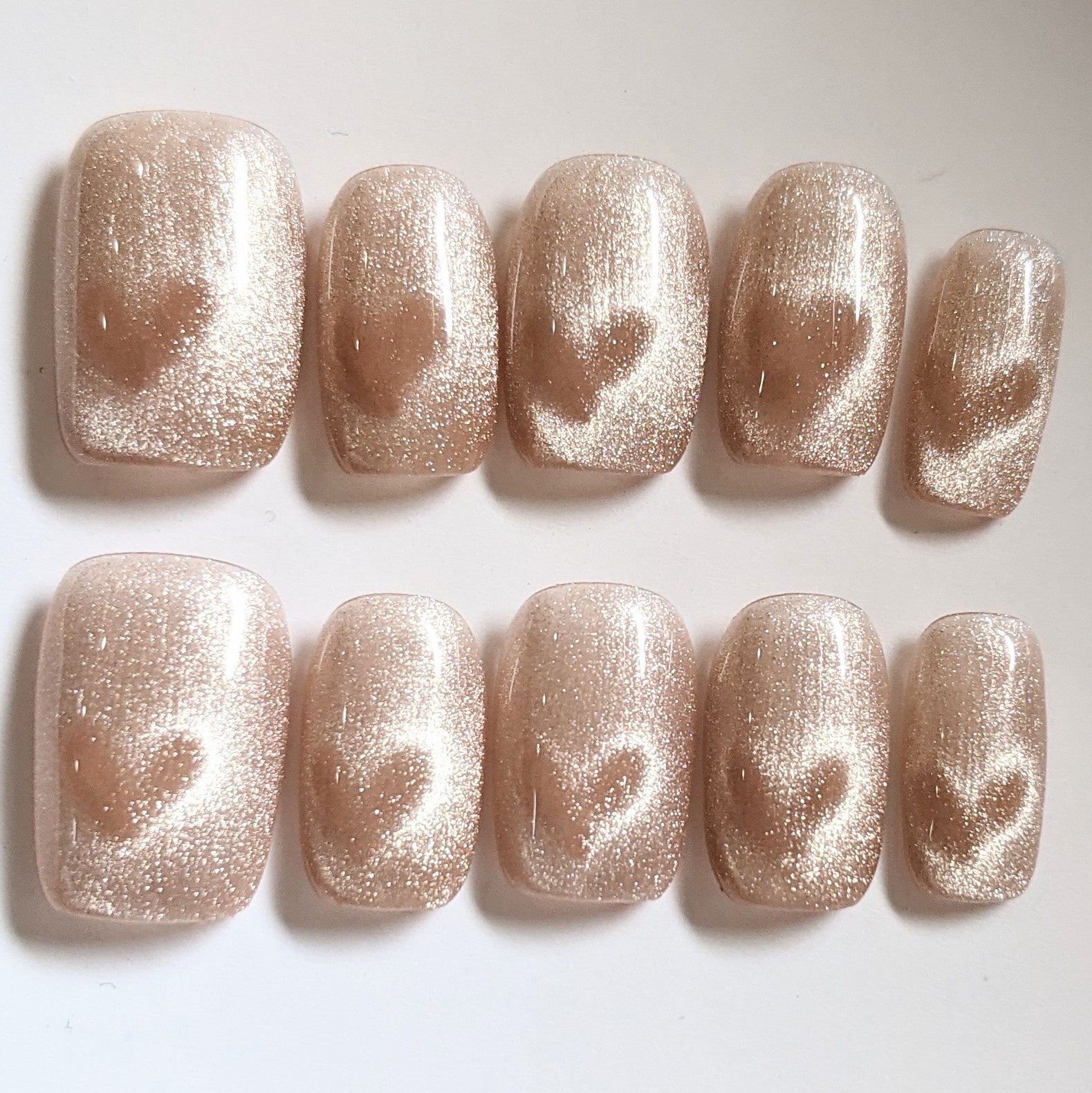 Cat Eye Heart Champagne – hanakoko