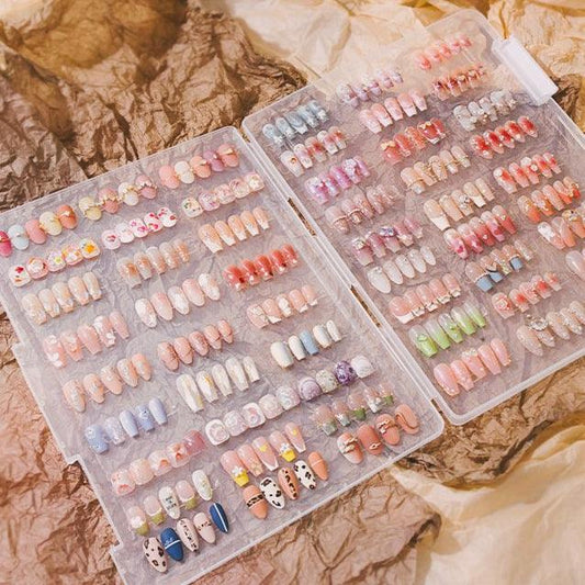 Press-on Nails Collection Box (Comes with glue strips)