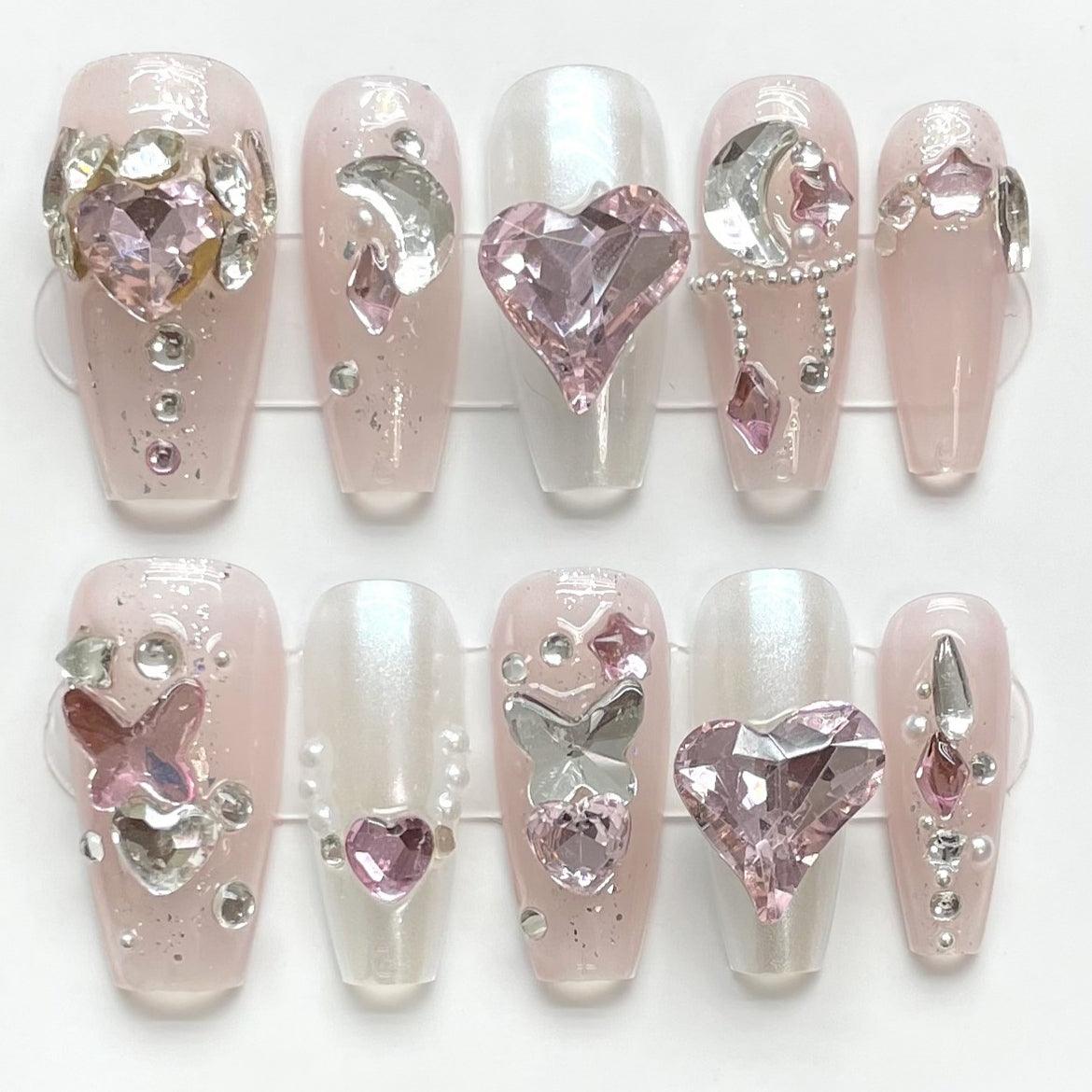 DOs & DON'Ts: Gem/Crystal Nails (No Gel) 