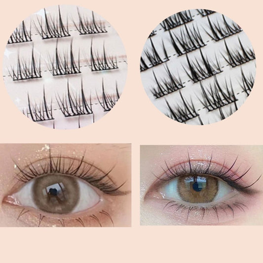 How to apply press-on lashes?