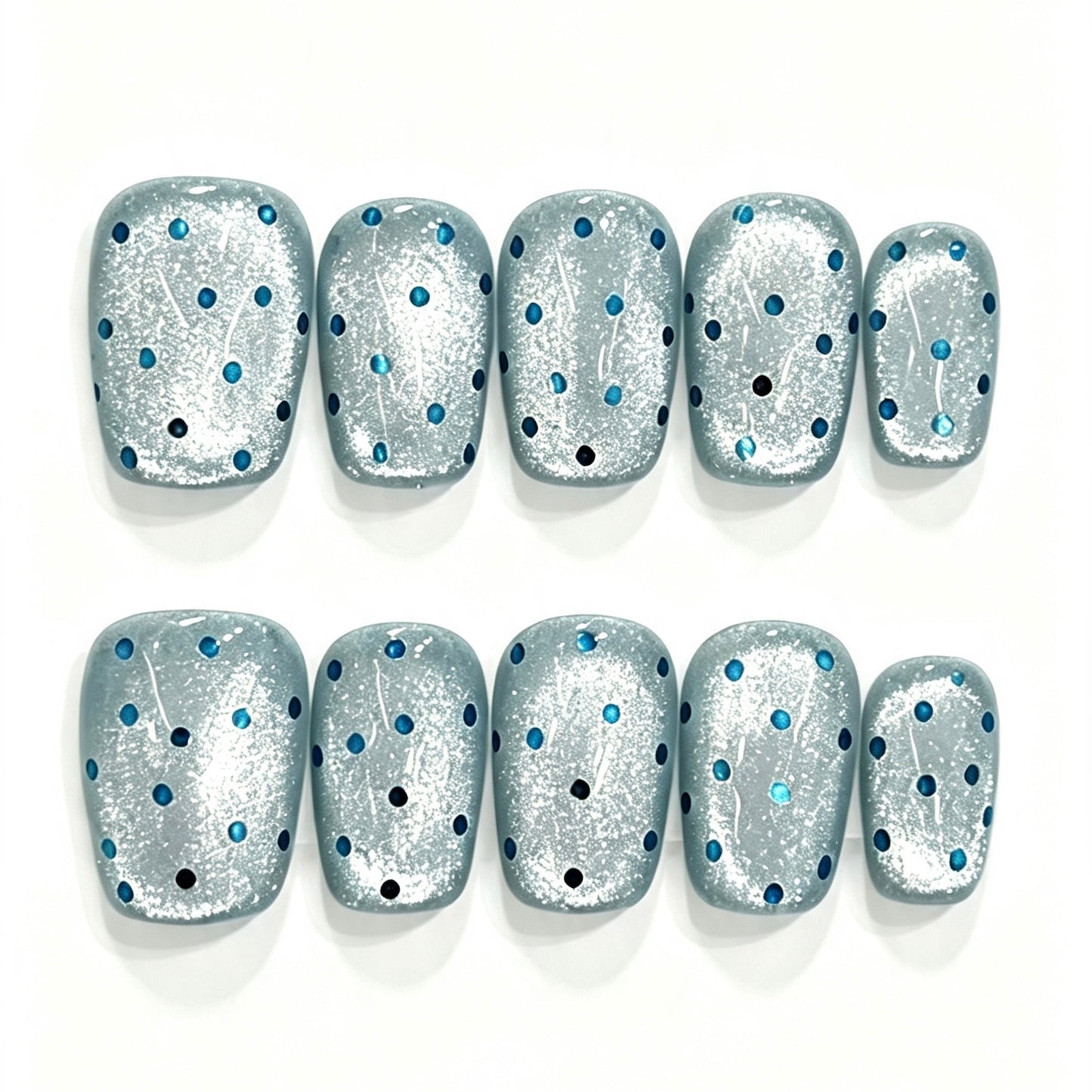 Blue Polka