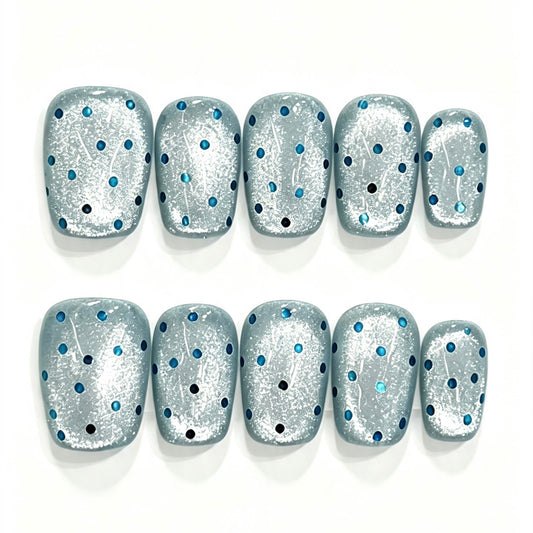 Blue Polka