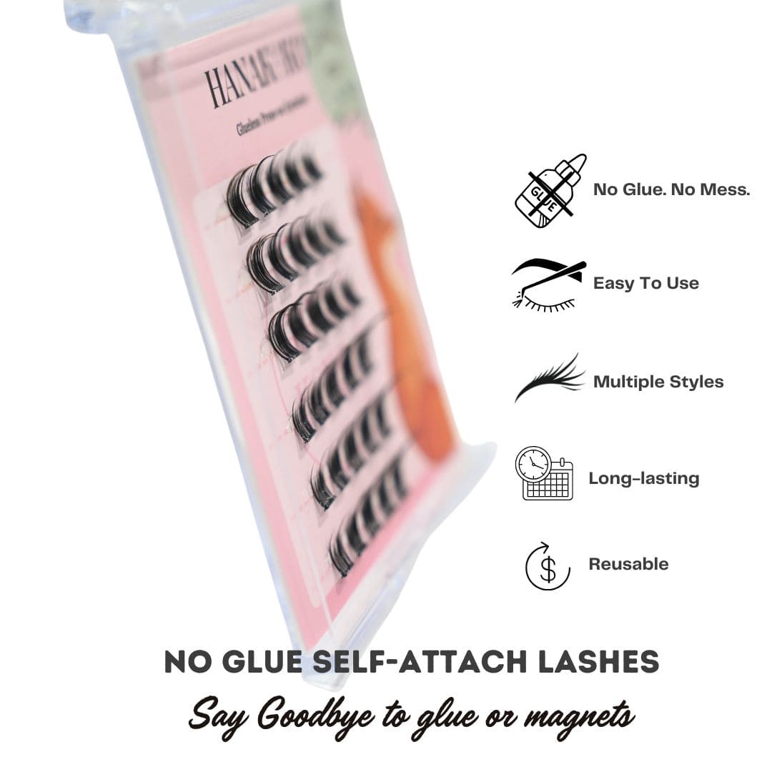 Big Fox Glueless Press-on Eyelashes