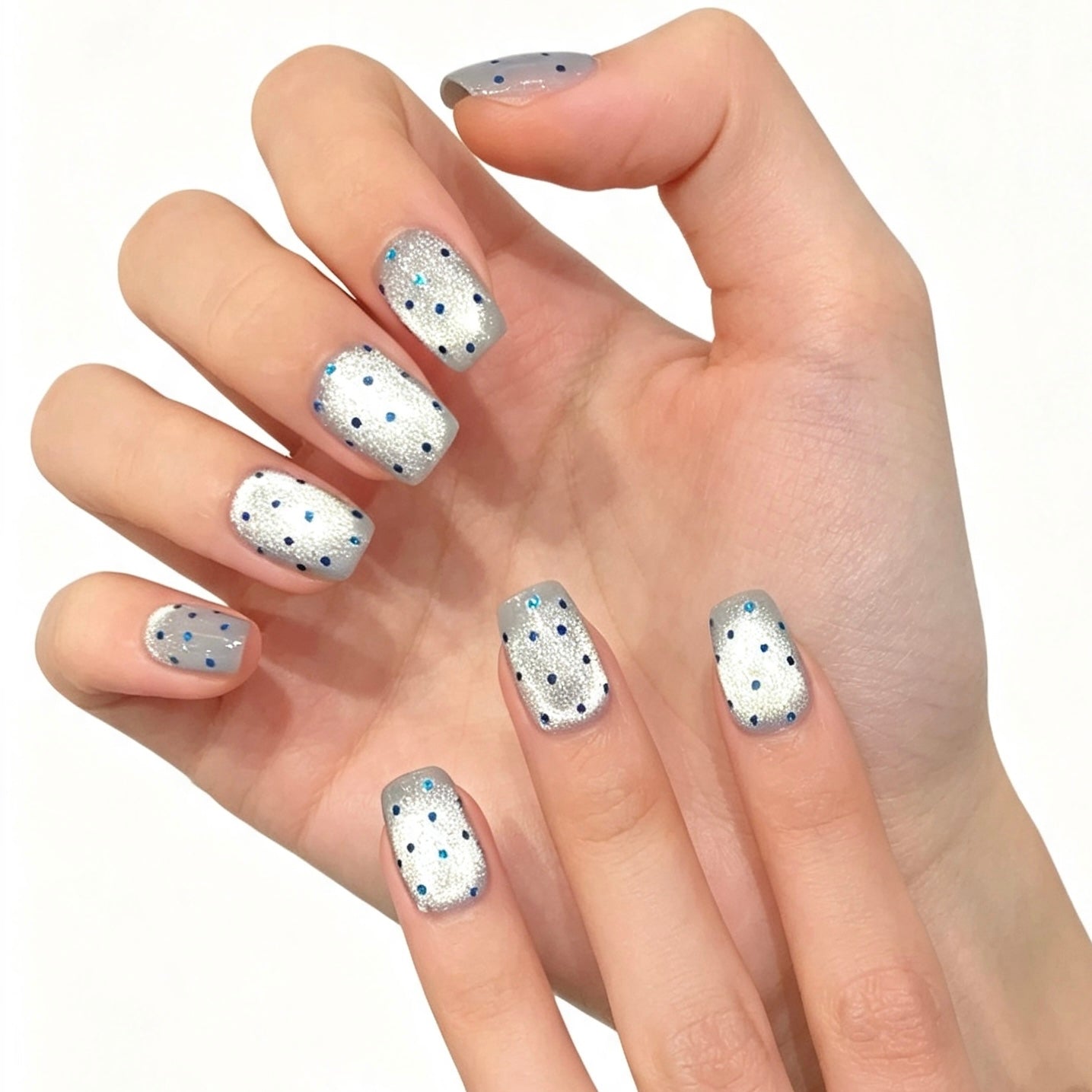 Blue Polka
