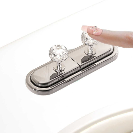 Toilet Flush Button Extender (2-Pack) — Easy-Press Handle for Long Nails