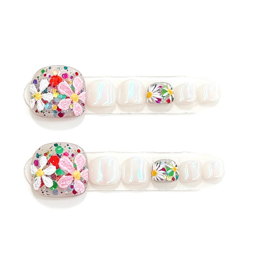 Daisies (Toe Press-ons)