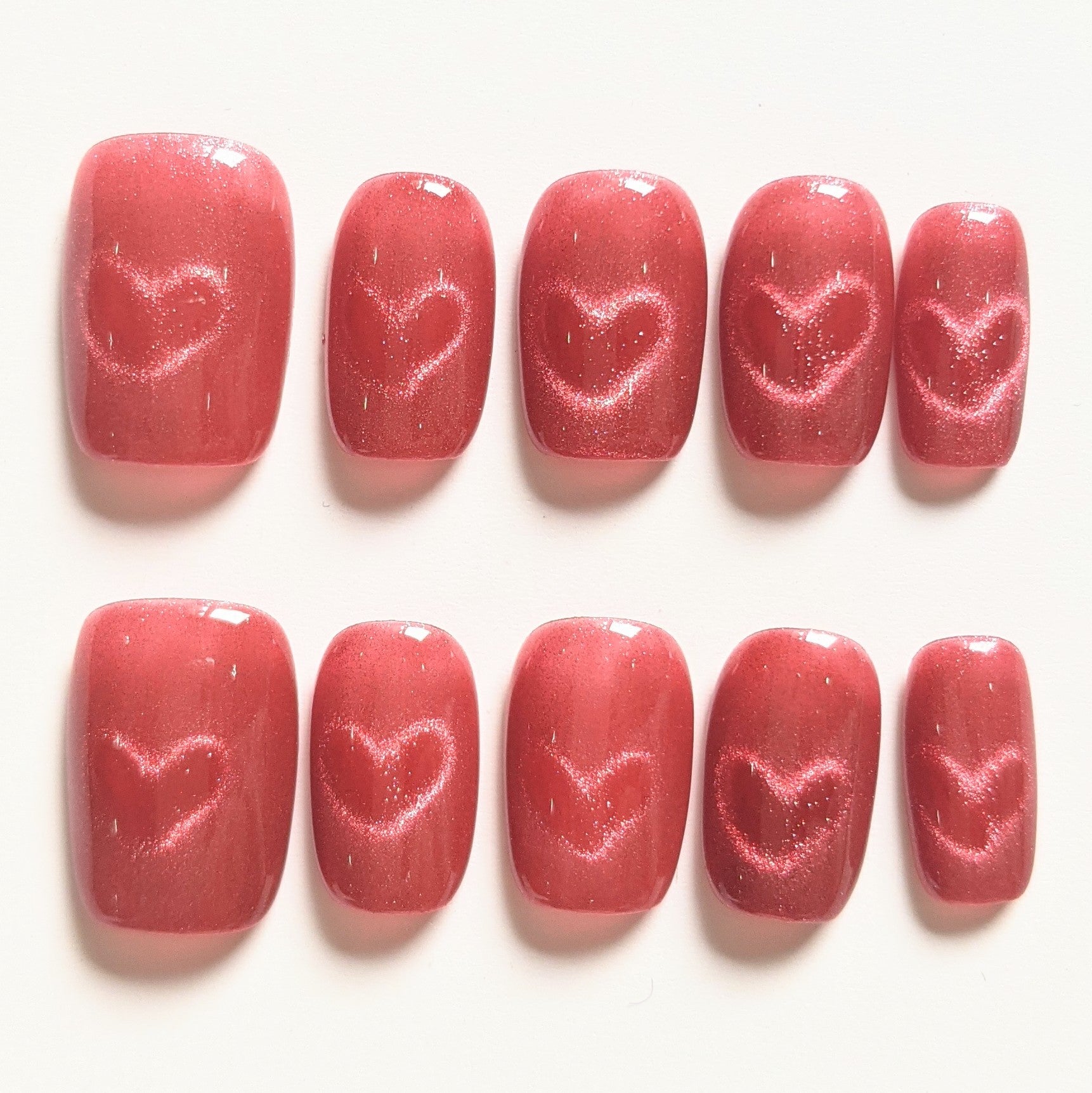 Cat Eye Heart Red – hanakoko