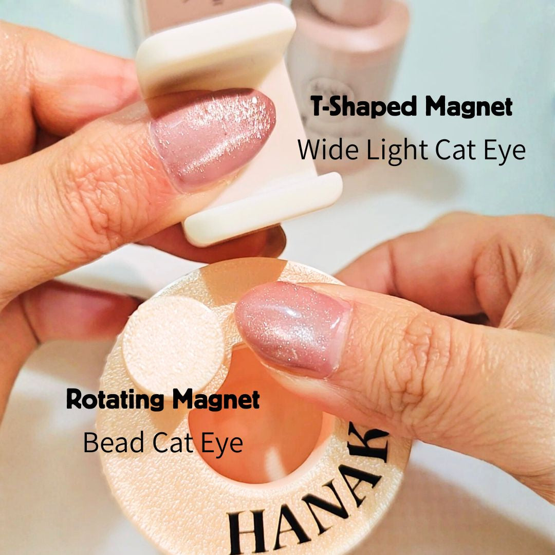 One-Step Nail Gel Pink Cat Eye 5-in-1 Nail Gel Polish (UV needed)