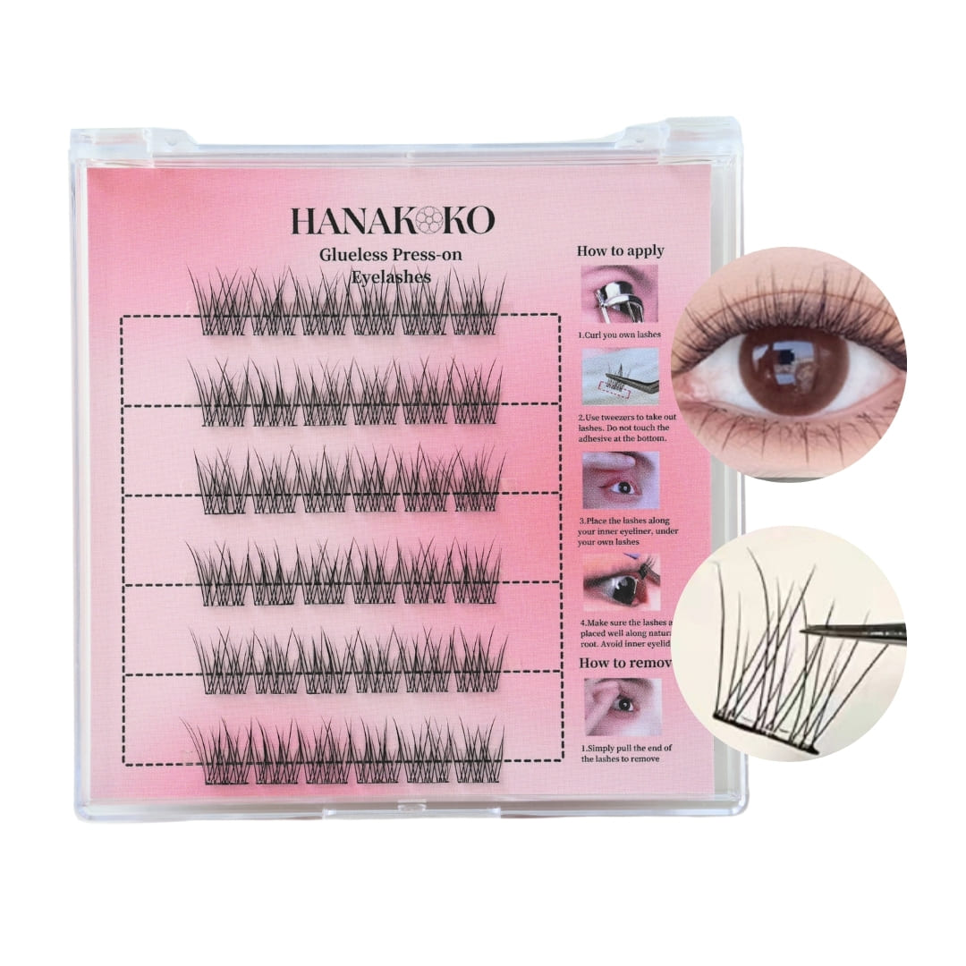 Fish Tails Glueless Press-on Eyelashes