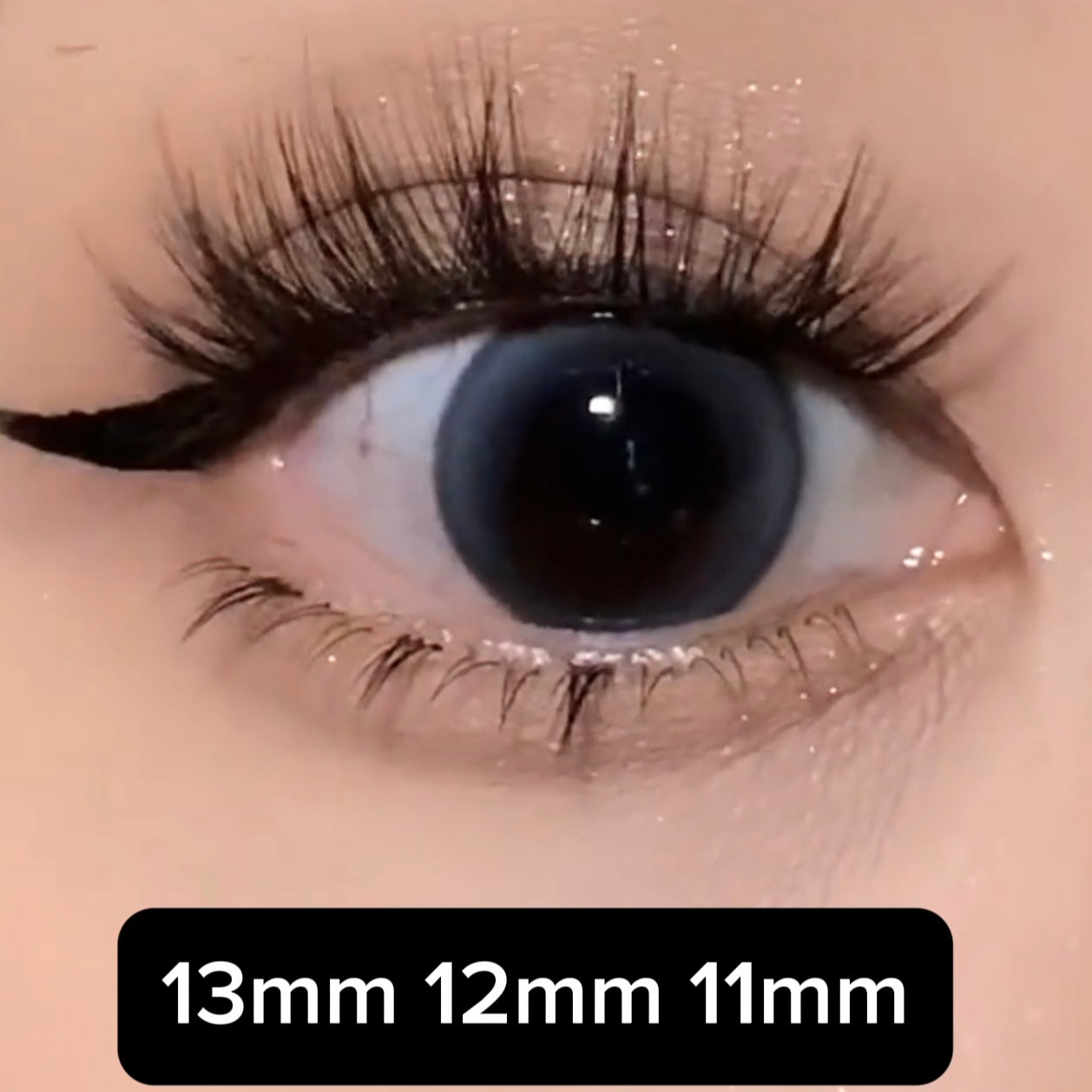 5D Mixed Multi-Length Press-on Eyelashes