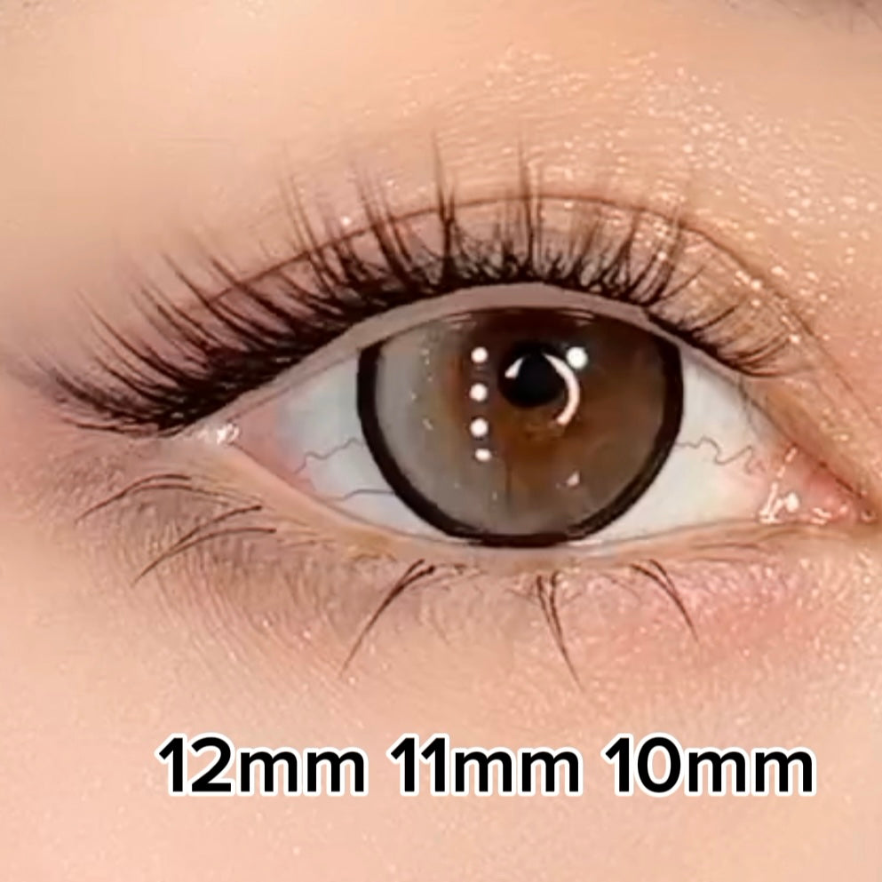 Fish Tails Mixed Multi-Length Press-on Eyelashes