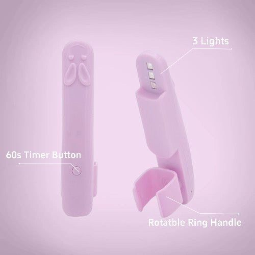 UV Light Ring Movable Handle