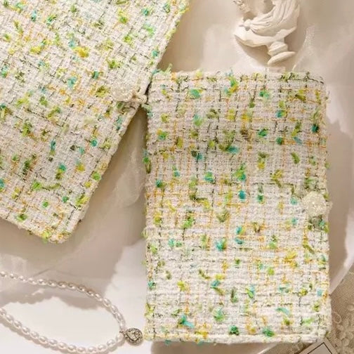 Tweed Green Nails Storage Binder