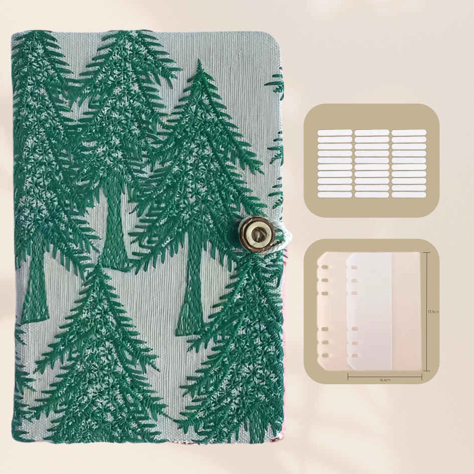 Forest Dream Press-on Nails Storage Binder
