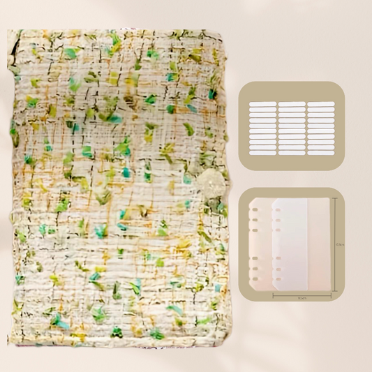 Tweed Green Nails Storage Binder