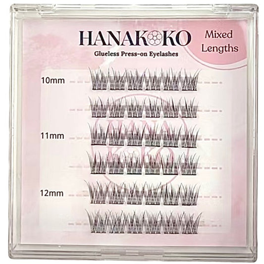 Fish Tails Mixed Multi-Length Press-on Eyelashes