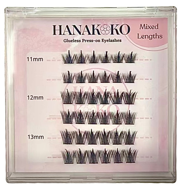 Pure Wild Mixed Multi-Length Press-on Eyelashes