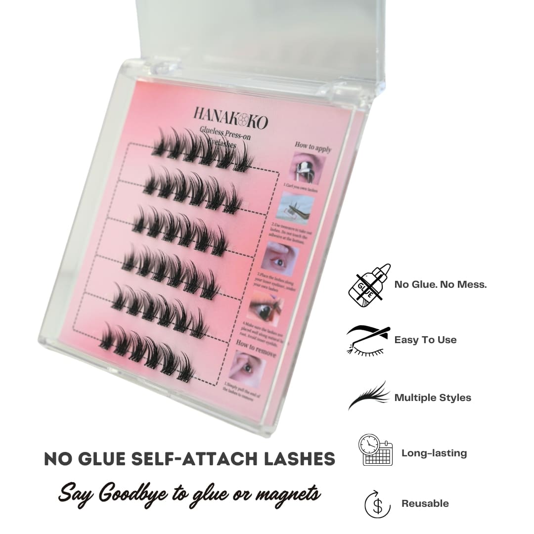 Pure Wild Glueless Press-on Eyelashes