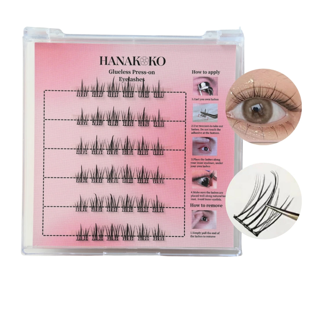 Sunflower Glueless Press-on Eyelashes