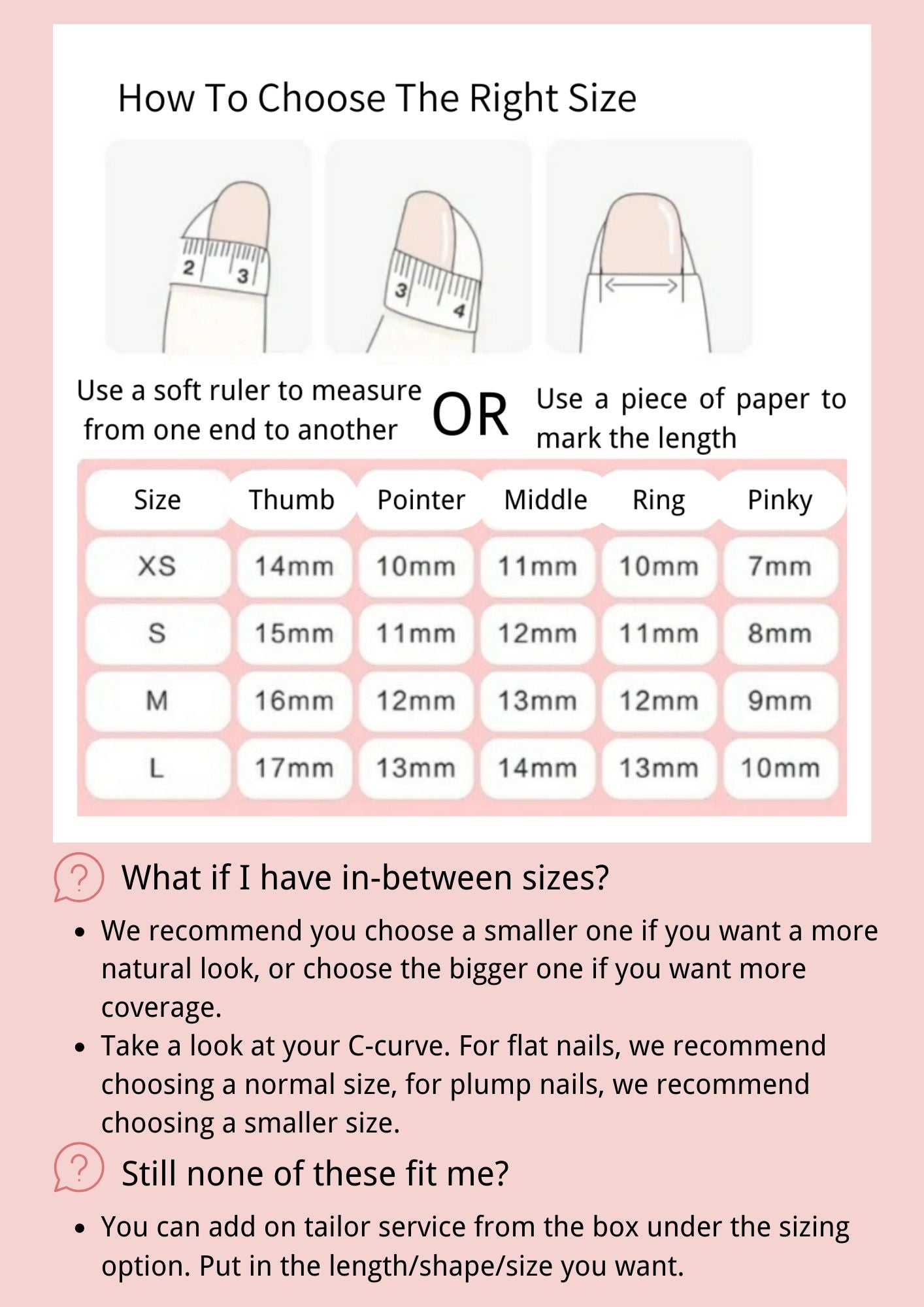 How To Choose A Size
