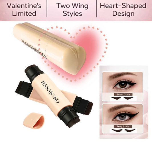 Two-Shaped One-Step Eyeliner Stamp (V-Day Special)