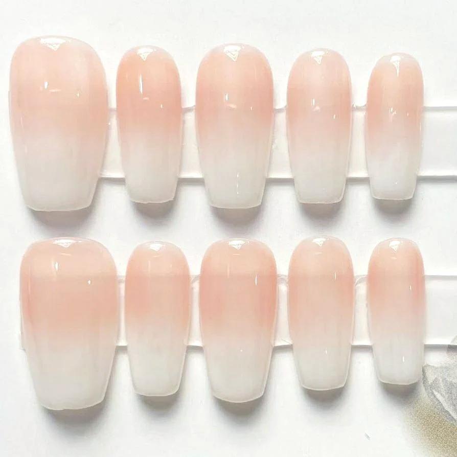 120pc Frosted False Nails Short Coffin Almond Square Nail Tips Press On  Full Cover Fake Nails Art Capsule Gel X Acrylic Nails - False Nails -  AliExpress